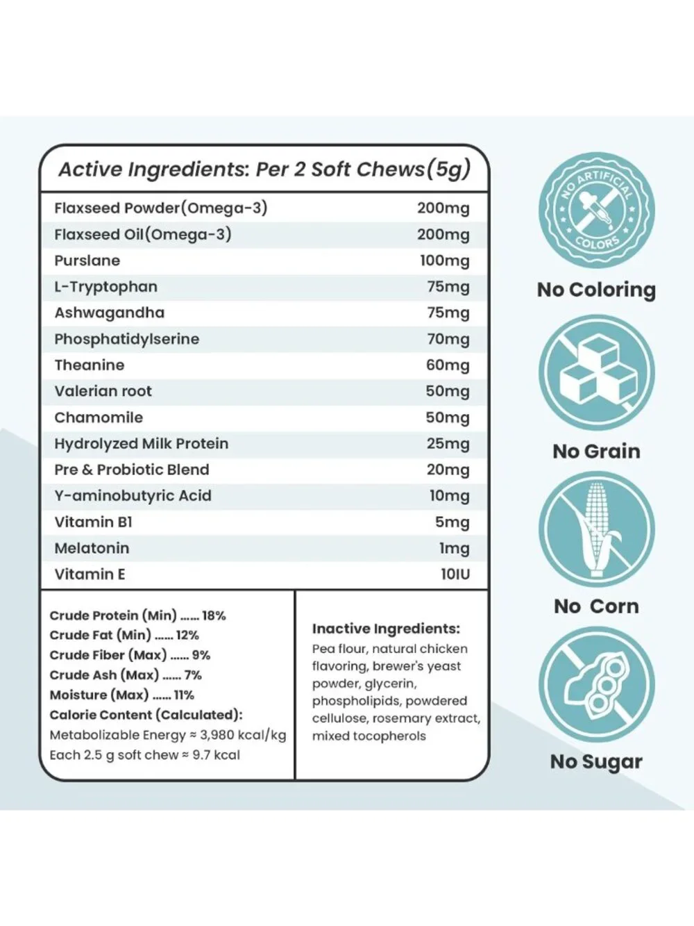 Calming Chews for Dogs 200ct | Stress & Anxiety Relief Soft Treats for All Sizes